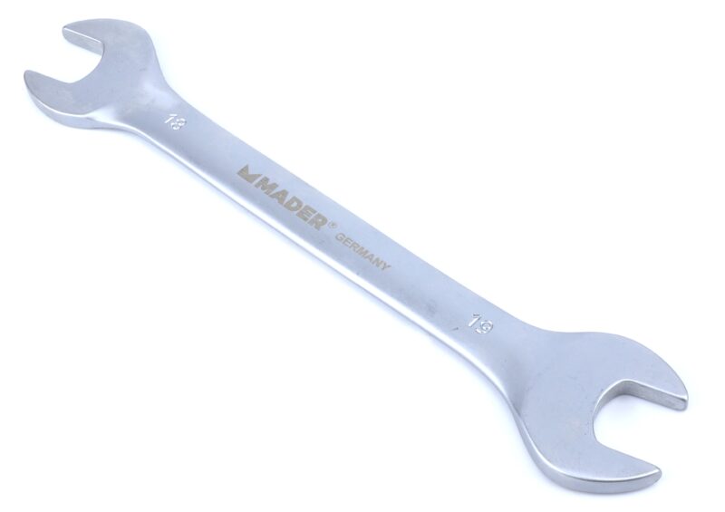 MADER 57876 - Llave 2 Bocas, CRV, 18x19mm - Imagen 2