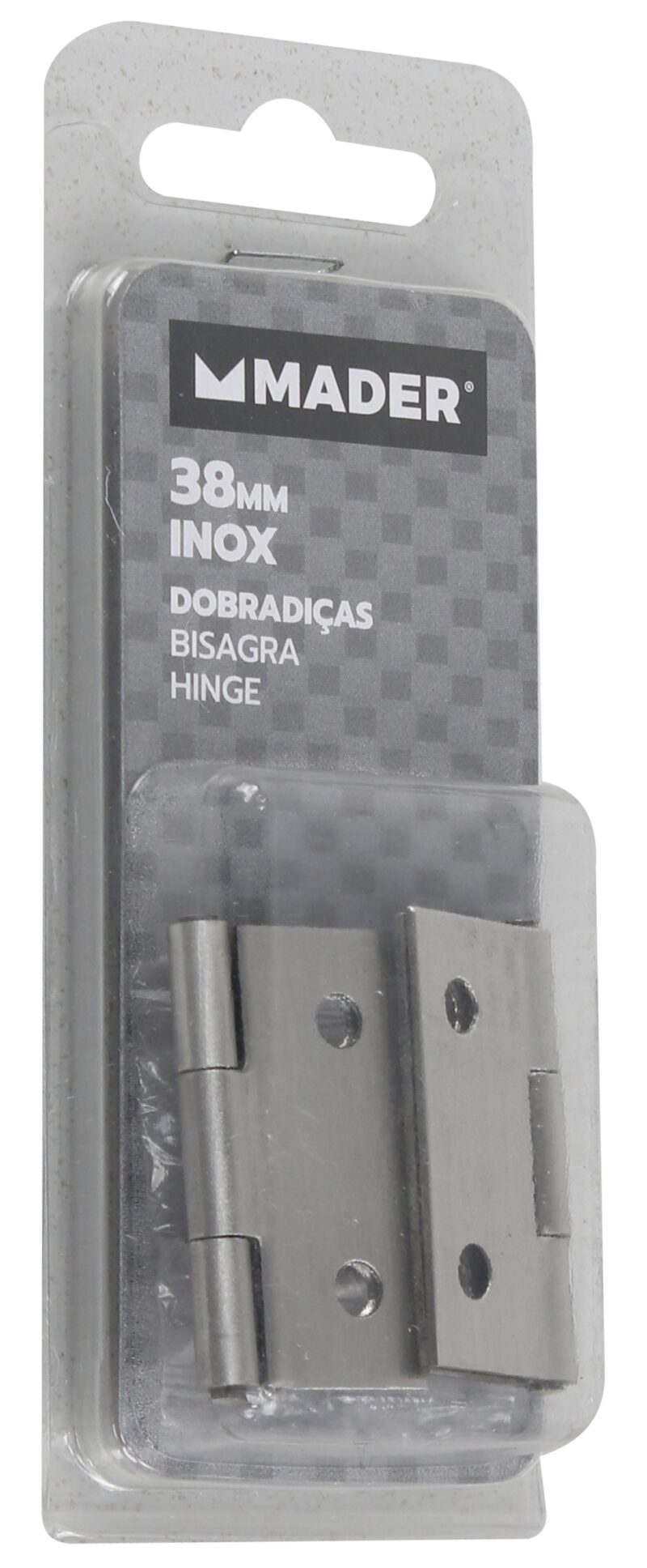 MADER 60258 - Bisagras, INOX, 38mm