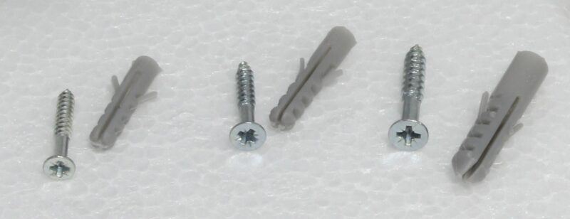 MADER 60421 - Tornillo con Taco, 4x25mm, 6Un - Imagen 2