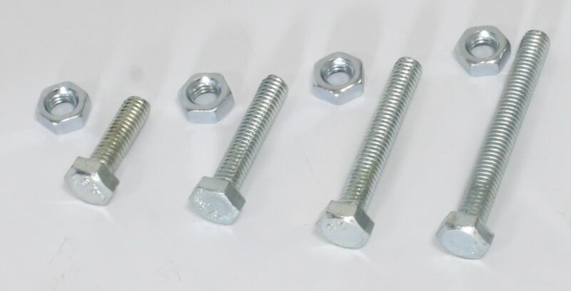 MADER 60432 - Tornillo Cabeza Hexagonal con Tuerca - M6x50mm, 5Un - Imagen 2