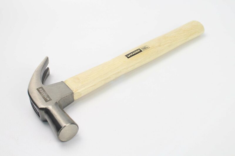 MADER 61023 - Martillo Orejas, 16oz, Mango Madera