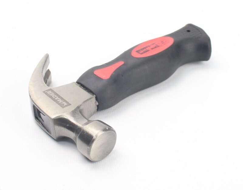 MADER 61056 - Martillo de Orejas, Corto, 8oz, 227g, TPR