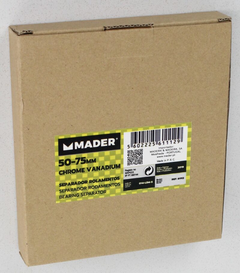 MADER 61112 - Separador Rodamientos, 50-75mm - Imagen 2
