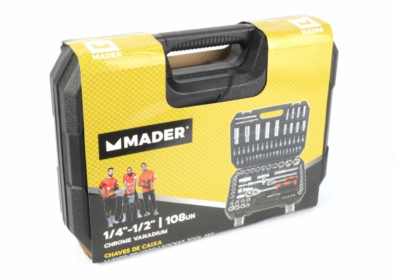 MADER 61142 - Llaves de Vaso, 1/4"-1/2", 108un, CRV - Imagen 3