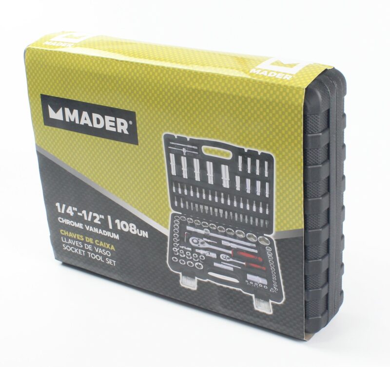 MADER 61154 - Llaves de Vaso, 1/4" - 1/2", 108Un - Imagen 2