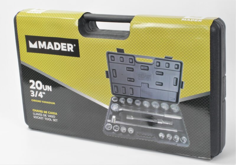 MADER 61159 - Llaves de Vaso,  3/4",  20un - Imagen 2