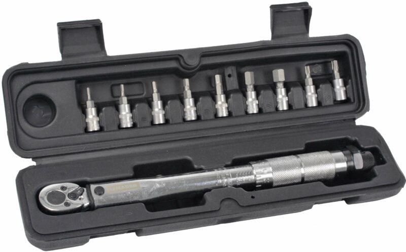 MADER 61165 - Llave Torsión, Reversible, 1/4", 10Un - Imagen 4