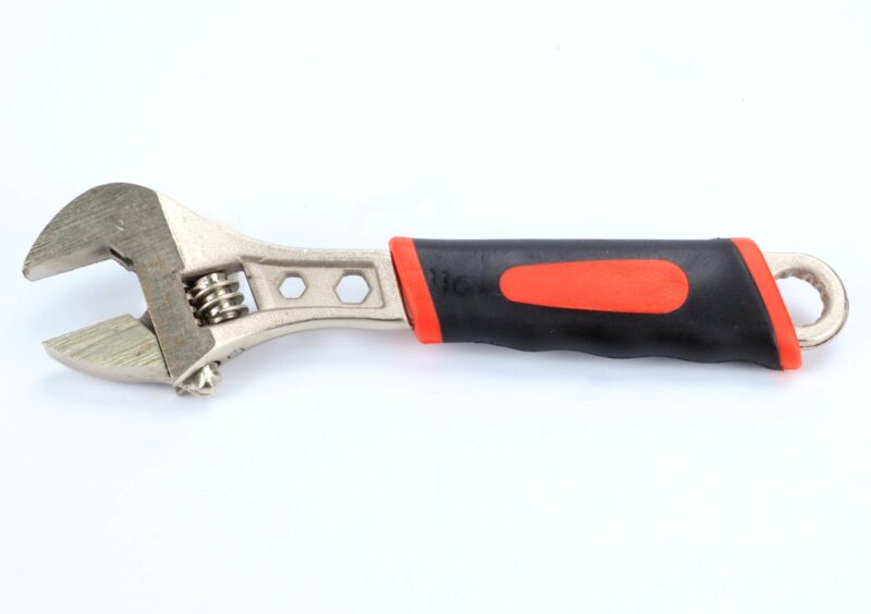 MADER 61190 - Llave Ajustable, Mango Recubierto, 8" - Imagen 5
