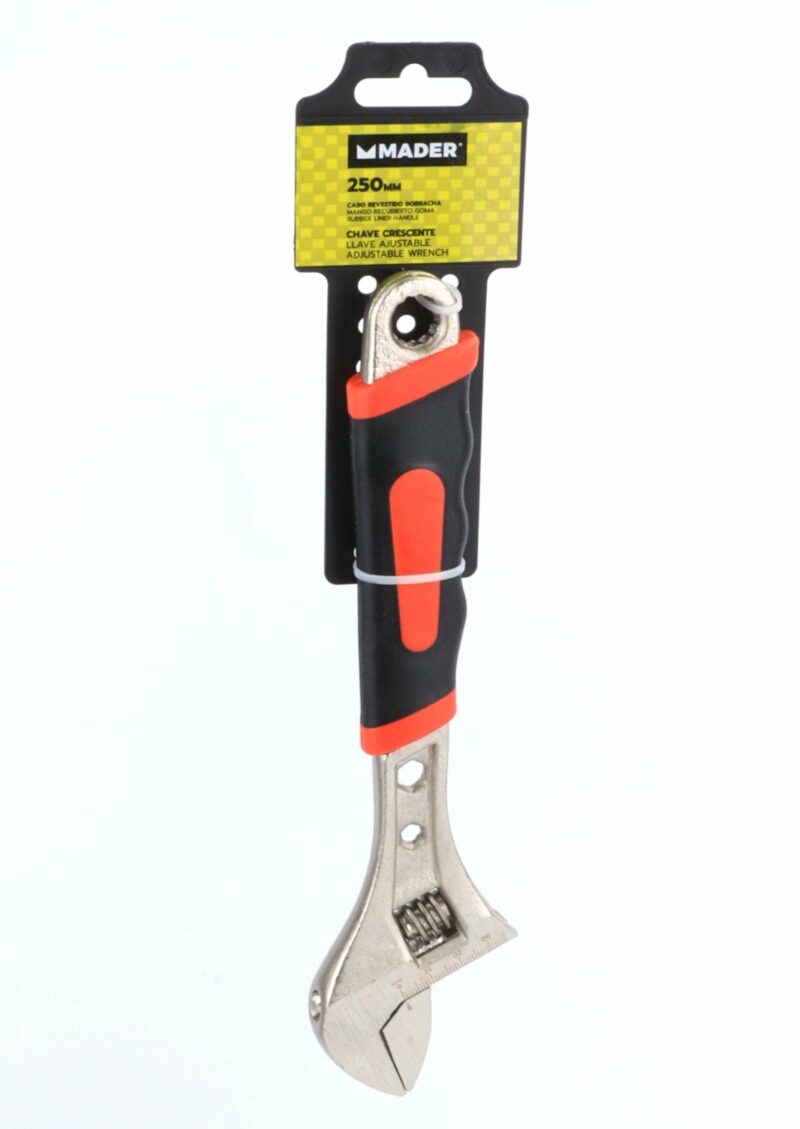 MADER 61191 - Llave Ajustable, Mango Recubierto, 10" - Imagen 6