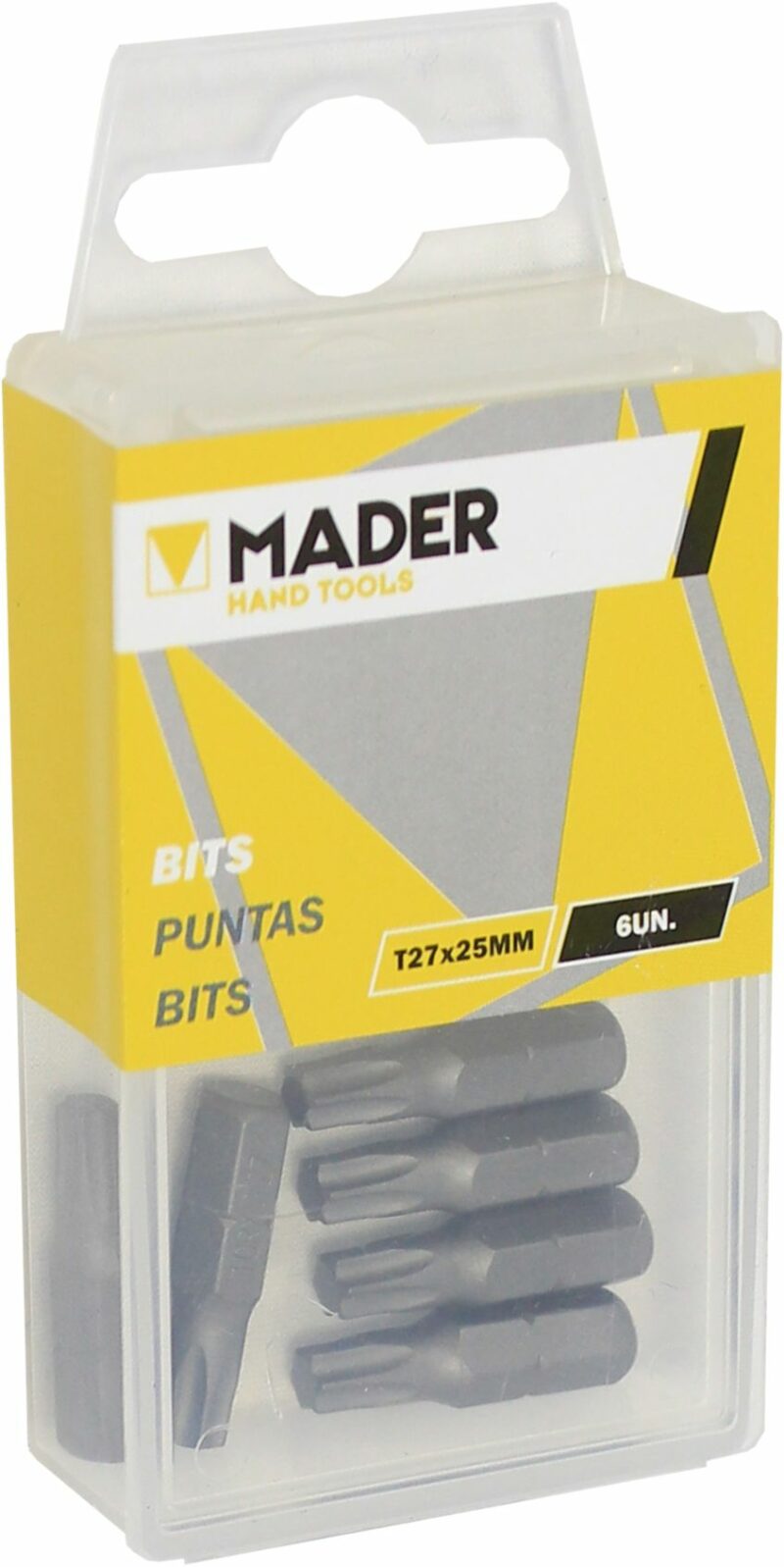 MADER 61317 - Puntas Torx T27, 25mm, 6Un
