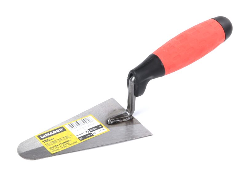 MADER 61580 - Paleta Albañil, Acero Carbono, 125mm