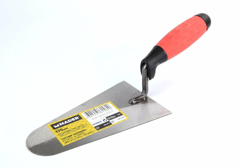 MADER 61582 - Paleta Albañil, Acero Carbono, 175mm