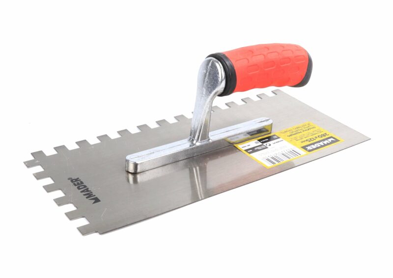 MADER 61595 - Llana de Pedrero, Dentada, Acero Carbono, 280x125mm