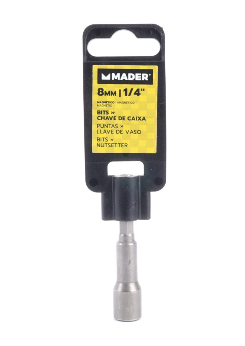 MADER 61701 - Punta » Llave de Vaso, Magnético, 8mm - Imagen 3