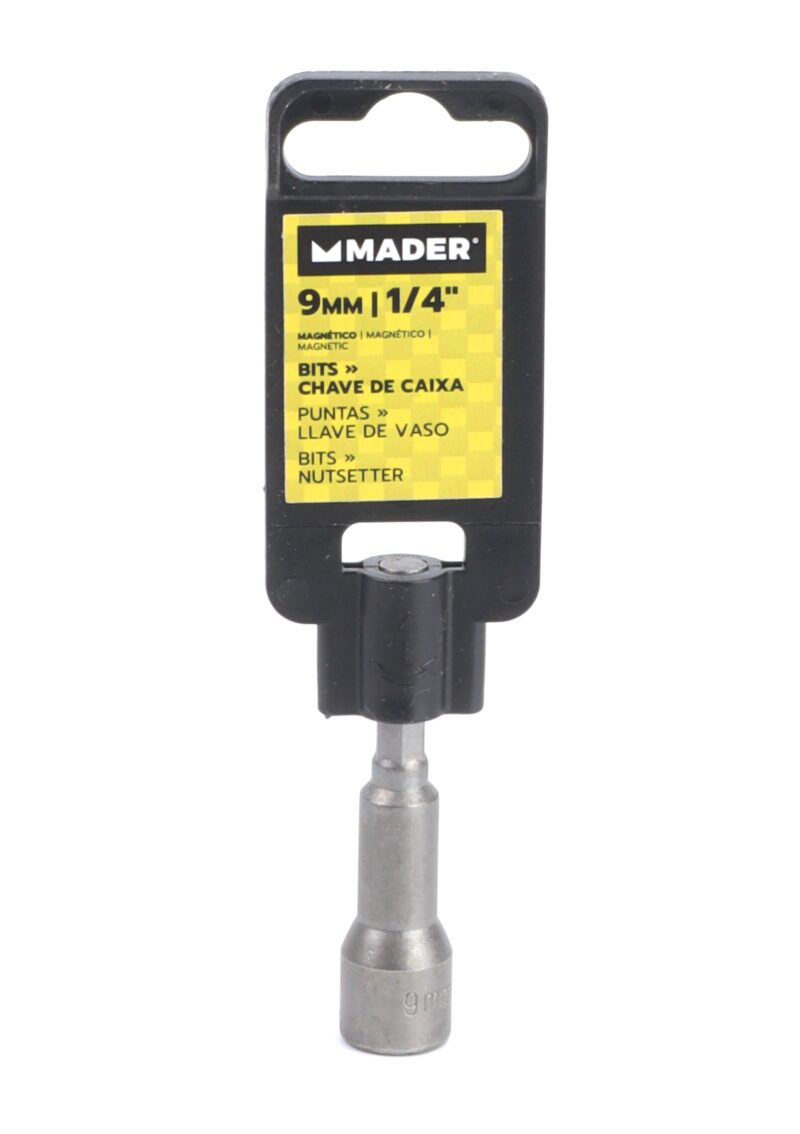 MADER 61702 - Punta » Llave de Vaso, Magnético, 9mm - Imagen 3