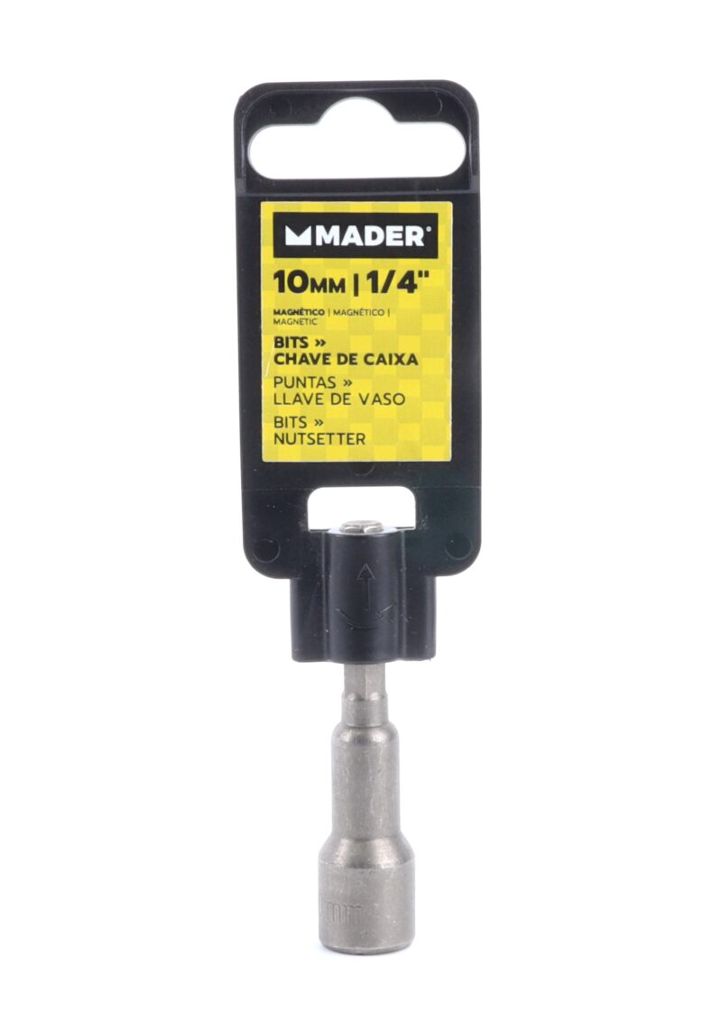 MADER 61703 - Punta » Llave de Vaso, Magnético, 10mm - Imagen 3