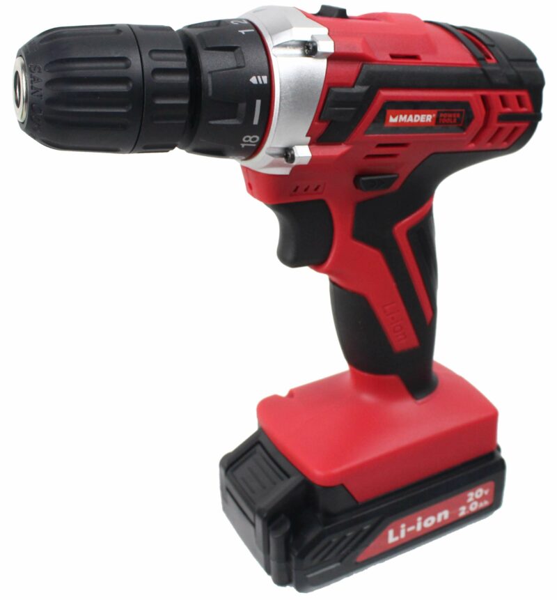 MADER 63107 - Taladro a Batería, 20V, 2AH, 10mm