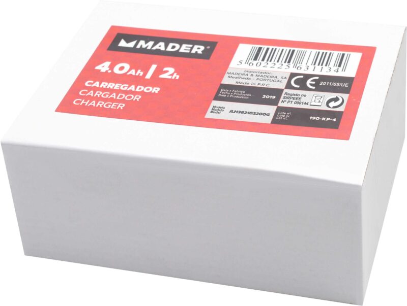 MADER 63113 - Cargador, 4.0Ah, 2h - Imagen 2