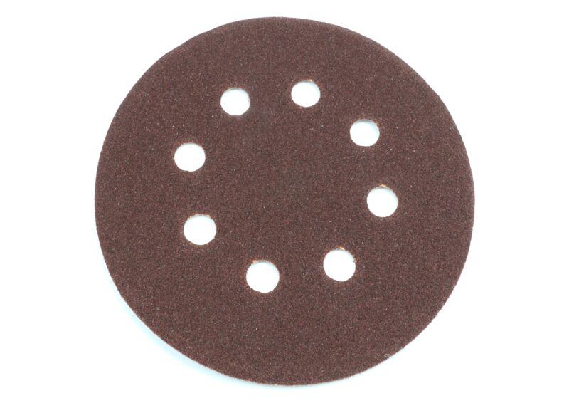 MADER 63194 - Hoja de Lija, Circular, Ø18cm, 240G, 8 Agujeros