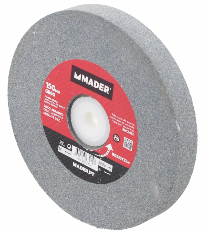 MADER 63214 - Muela Esmeriladora, Disco, GR60, 150mm, para Esmeriladora