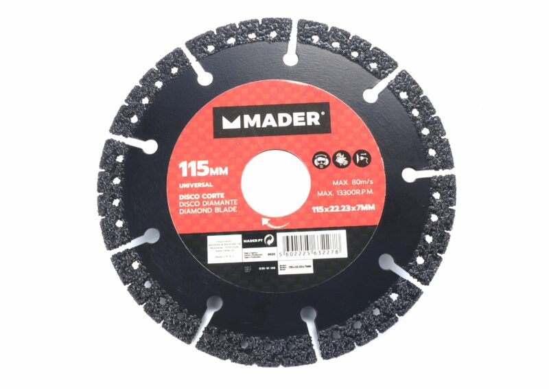 MADER 63227 - Disco Corte, Universal, 115mm