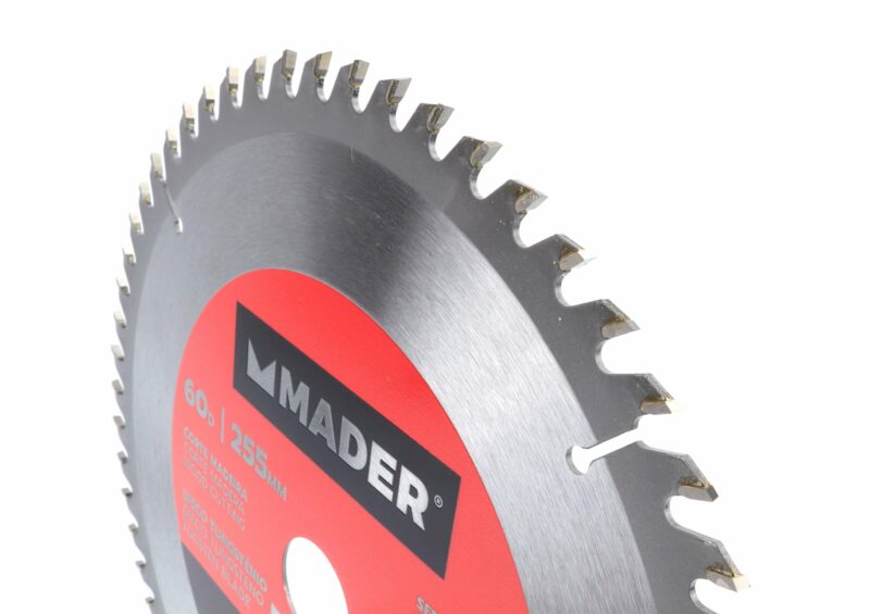 MADER 63233 - Disco Tungsteno, Corte Madera, 255mm, 60D - Imagen 2