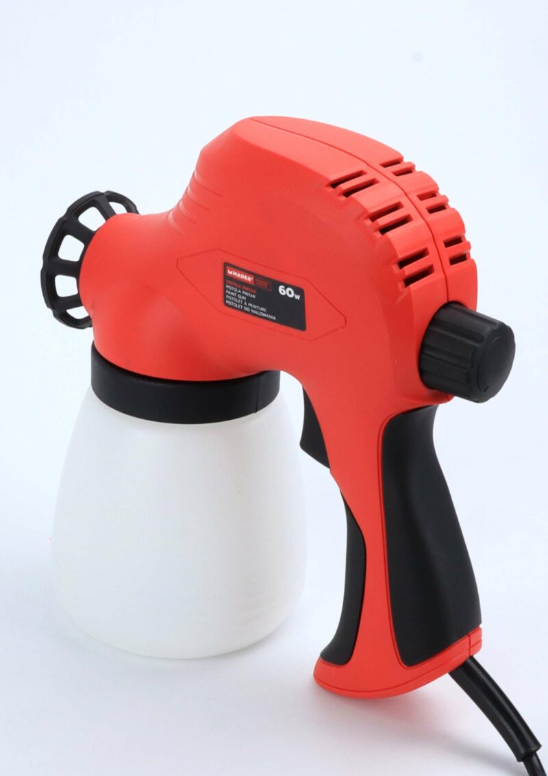 MADER 63282 - Pistola de Pintura, Eléctrica, 800mL, 60W - Imagen 5