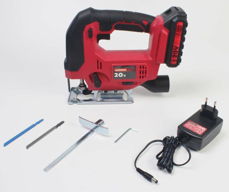 MADER 63289 - Sierra Caladora, Batería, 20V - 2.0AH, 65mm - Imagen 2
