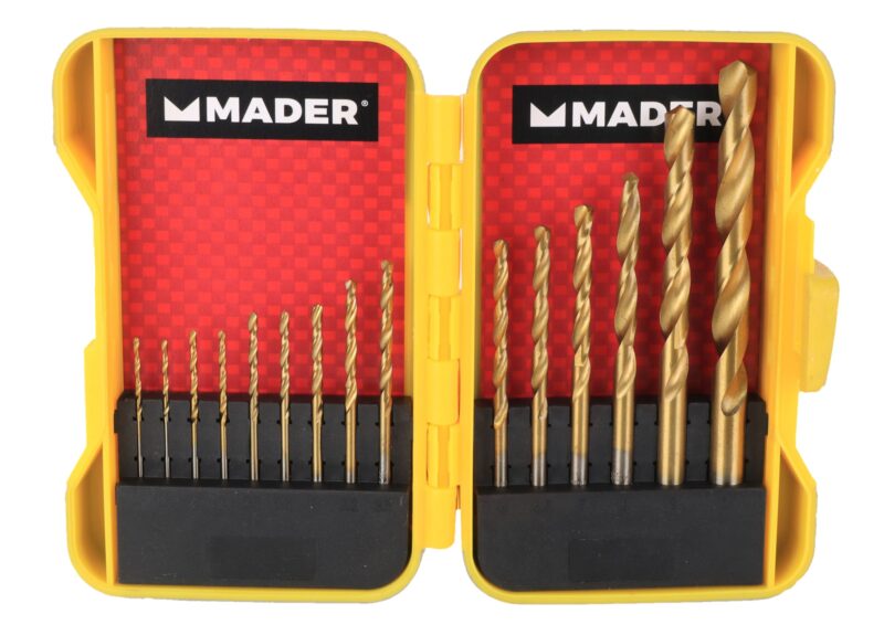 MADER 63400 - Brocas para Hierro, HSS, 15un