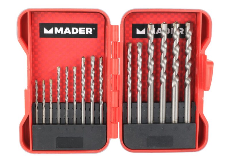 MADER 63405 - Brocas para Hormigón, Punta Diamante, 15un