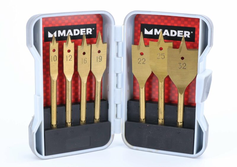 MADER 63415 - Barrenas 3 Puntas, para Madera, 7Un