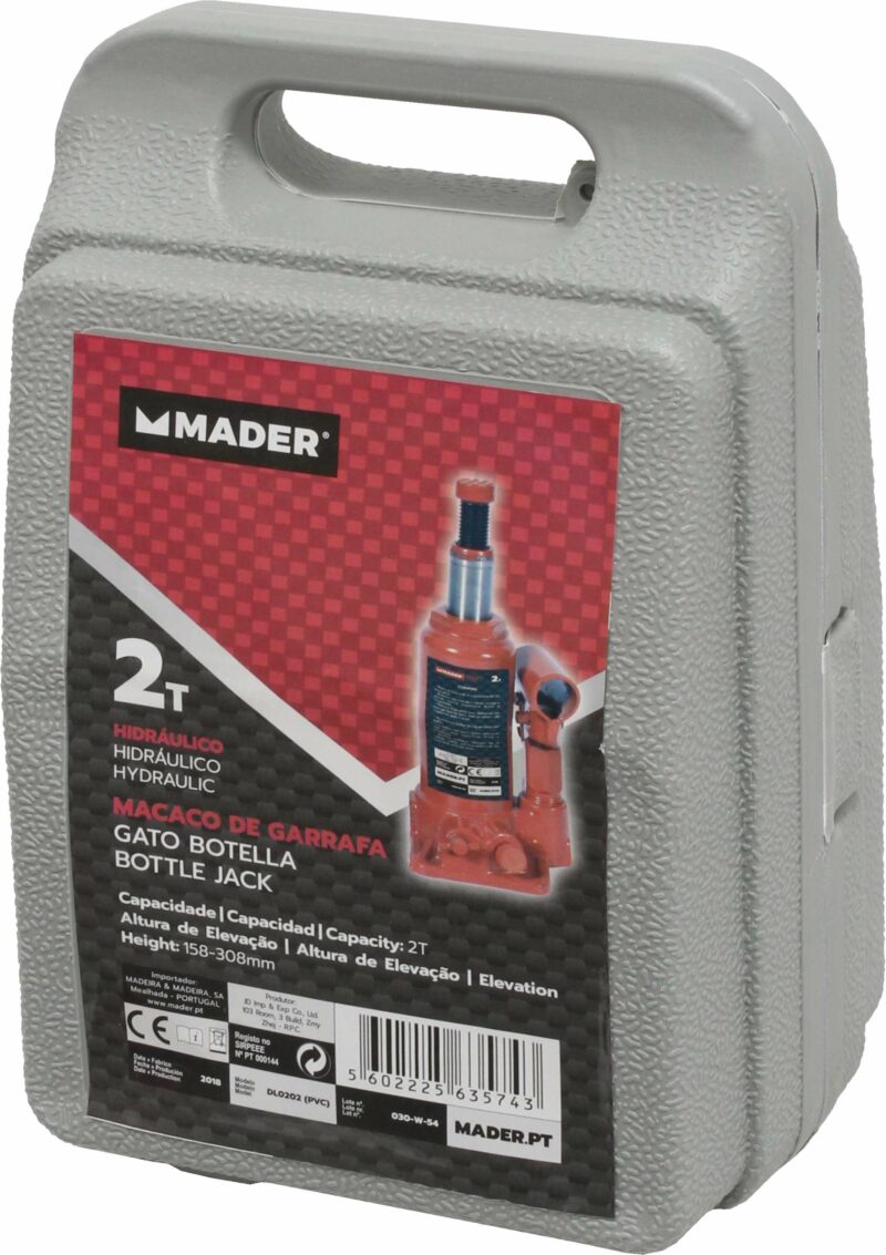 MADER 63574 - Gato de Botella, Hidraulico, 2T - Imagen 2
