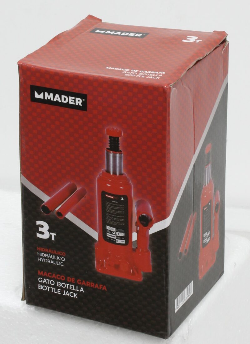 MADER 63582 - Gato de Botella, Hidraulico, 3T - Imagen 2