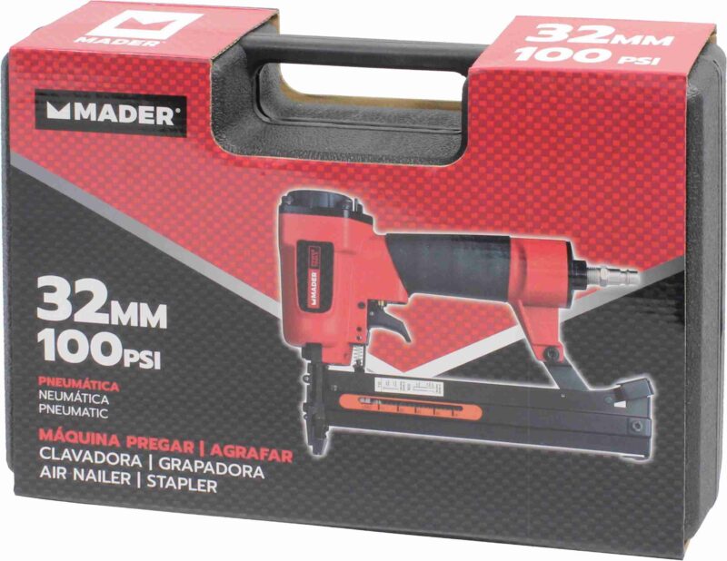 MADER 63700 - Clavadora/ Grapadora Neumática, 32mm, 100psi - Imagen 5