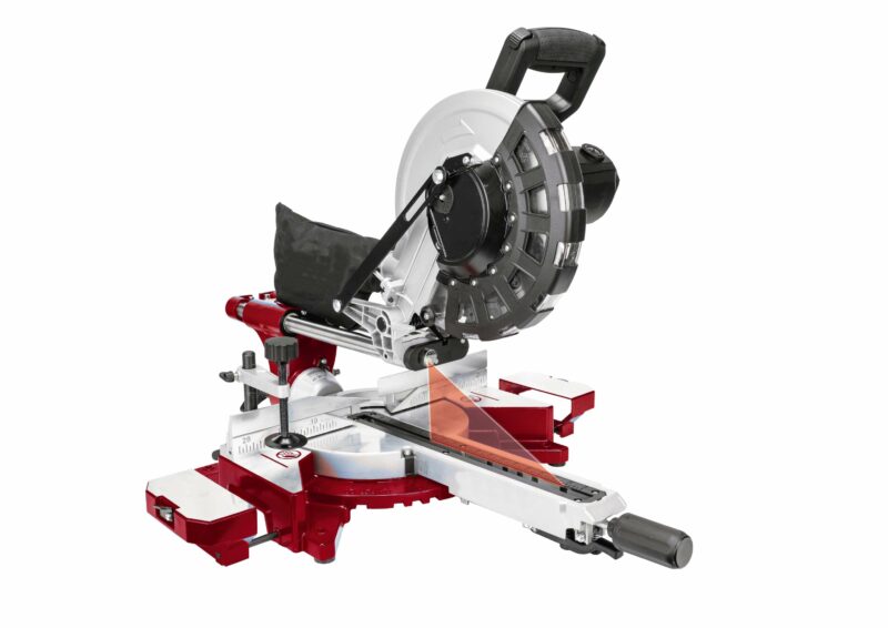 MADER 63824 - Sierra Ingletadora, 255mm, 2000W, Laser - Imagen 3
