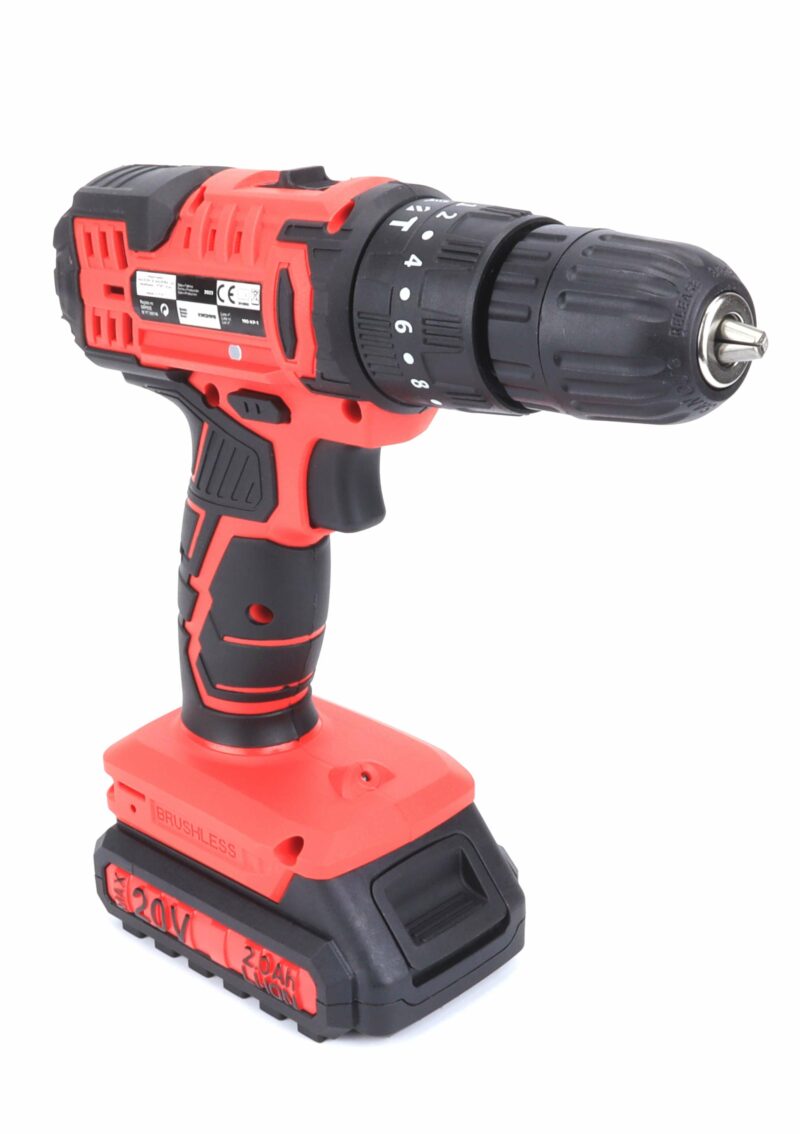 MADER 63851 - Taladro a Batería, 20V, 2AH, 10mm, Percutor, 2 Baterías - Imagen 15