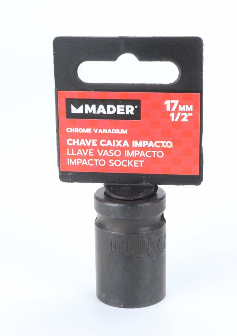 MADER 63900 - Llaves de Vaso de Impacto, 1/2", 17mm - Imagen 3