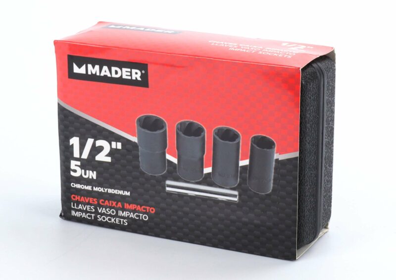 MADER 63910 - Extractor de Tuercas, 1/2", 5un - Imagen 5