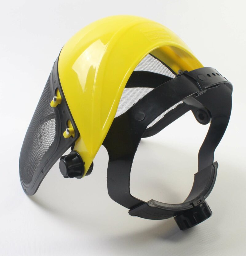 MADER 65210 - Protector Facial, Metalico, Amarillo, Separado - Imagen 2
