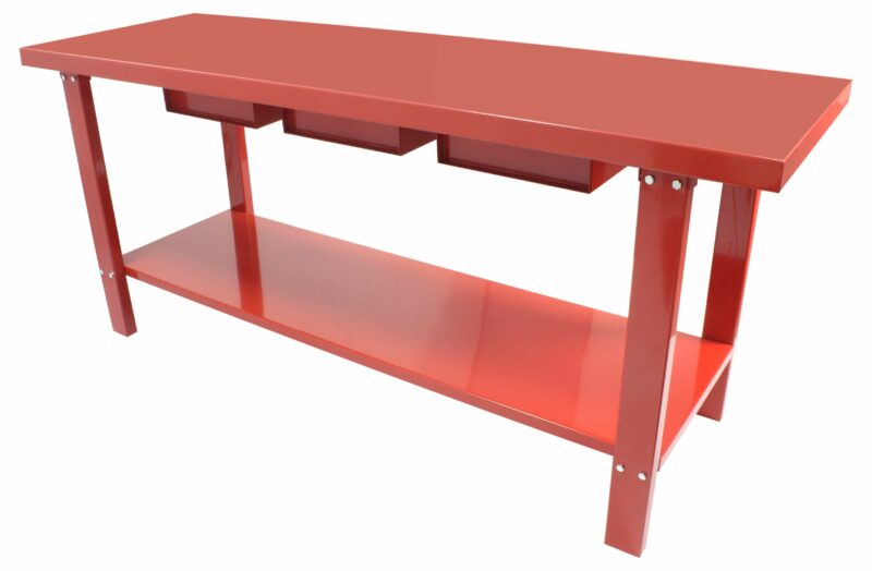 MADER 65260 - Banco de Trabajo Metal, 200x64cm, 3C - Imagen 3