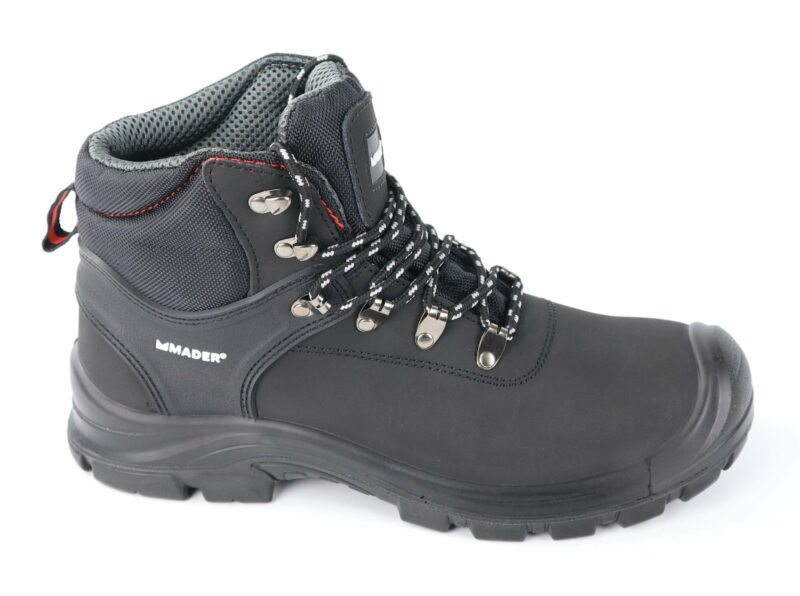 MADER 65708 - Bota de Protección, Piel Nobuck, 47 - Imagen 2