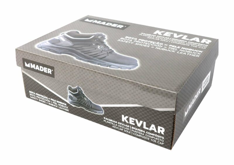 MADER 65724 - Bota de Protección, Piel Nobuck, Nº36, Kevlar - Imagen 6