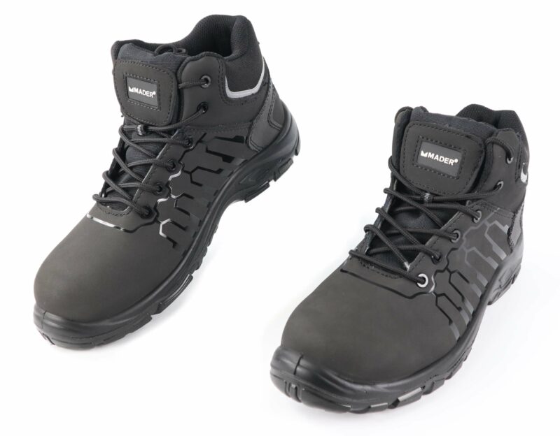 MADER 65727 - Bota de Protección, Piel Nobuck, 39