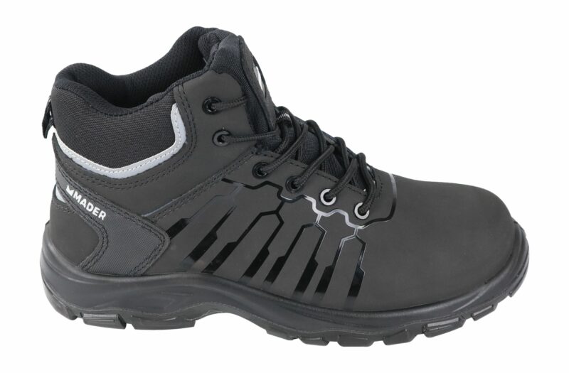 MADER 65730 - Bota de Protección, Piel Nobuck, 42 - Imagen 5