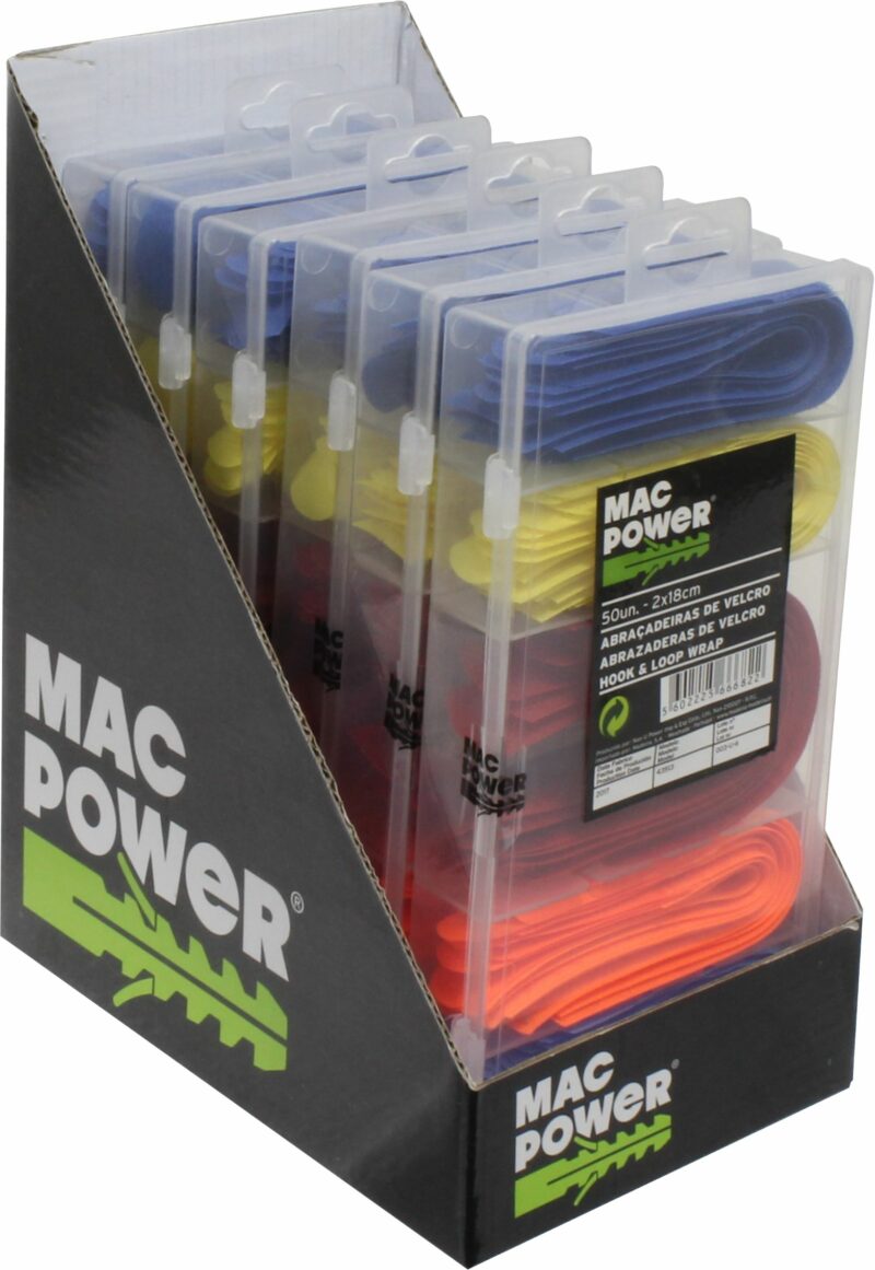 MADER 66682 - Abrazaderas de Velcro, 50un - MAC POWER - Imagen 2
