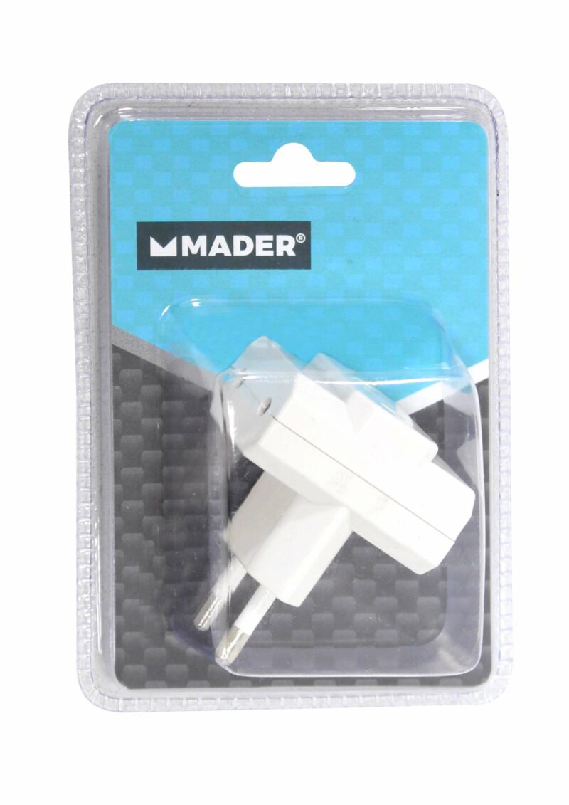 MADER 68038 - Clavija Eléctrica Tripla - Imagen 2