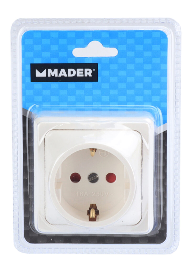 MADER 68044 - Enchufe, Exterior, con Tierra - Imagen 5