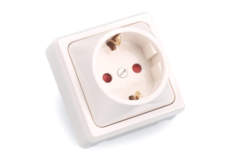 MADER 68044 - Enchufe, Exterior, con Tierra