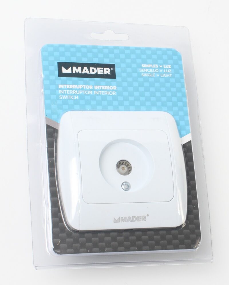MADER 68074 - Clavija de TV, Simple - Imagen 3