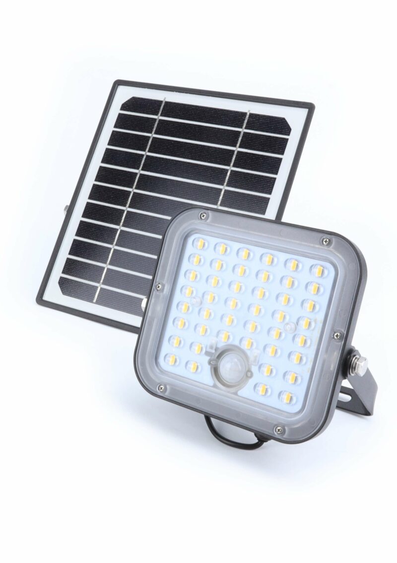 MADER 68085 - Foco LED, 1500Lm, con Panel Solar, con Sensor